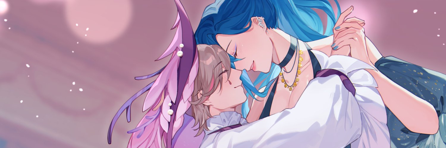 🦭🎩 alphanya lyney & illuga 🫧🪶🕯 banner