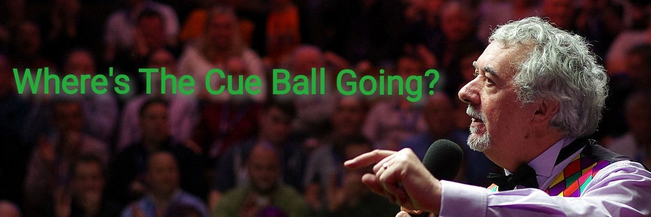 Where's The Cue Ball Going? banner