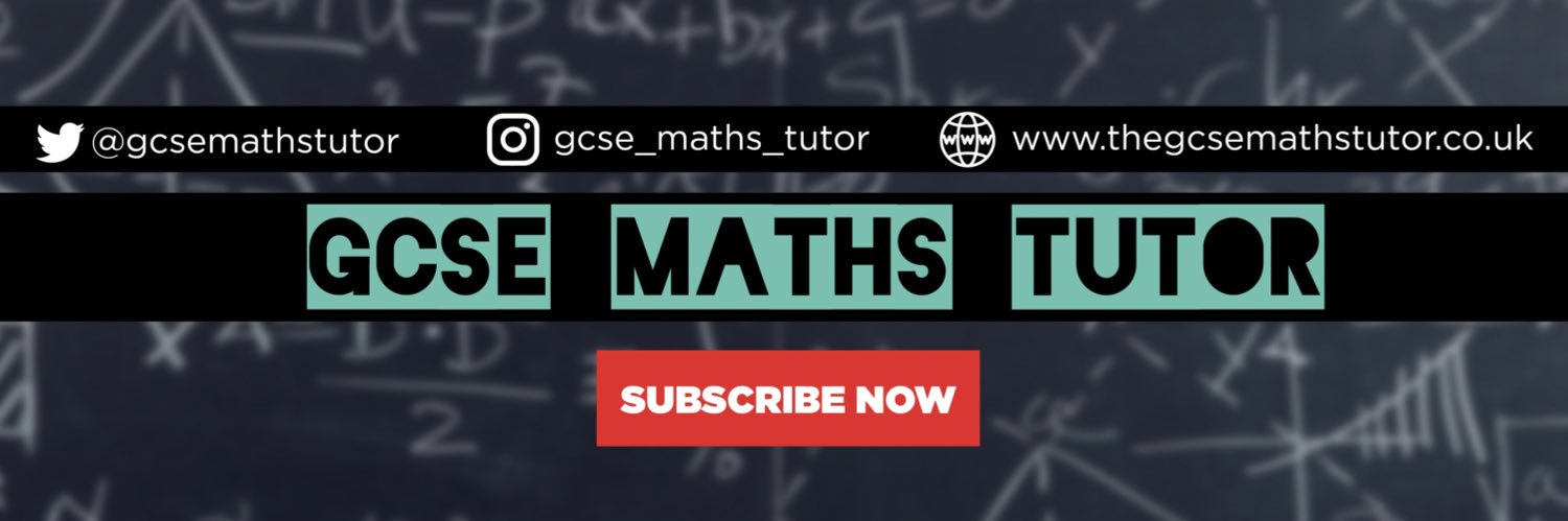 The GCSE Maths Tutor banner