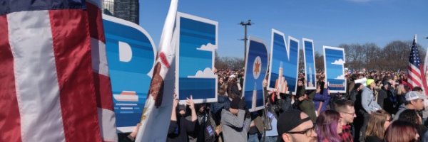 Chicago tavern style pizza supremacist banner