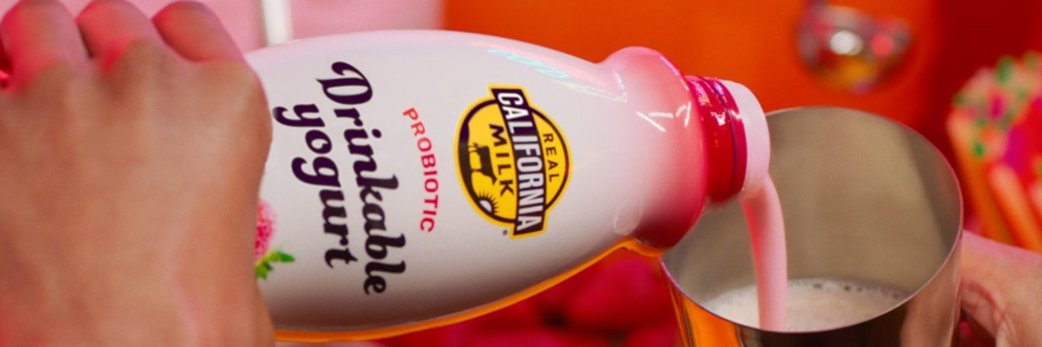 Real California Milk banner