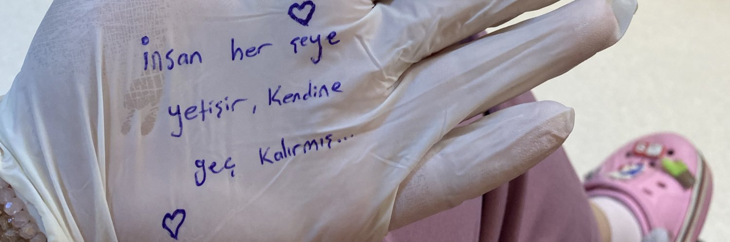 Hemşire Hanım diyeceksiniz🦋° banner