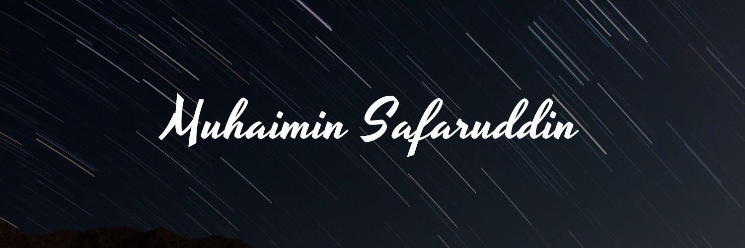MuhaiminSafar's profile banner image