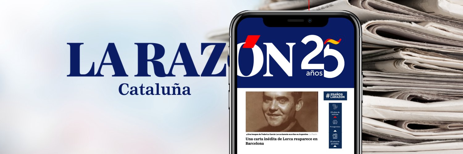 La Razón Cataluña banner