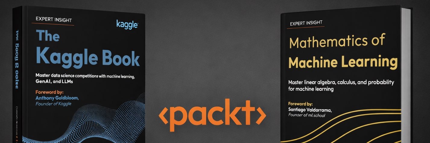 Packt Data Science & Machine Learning banner