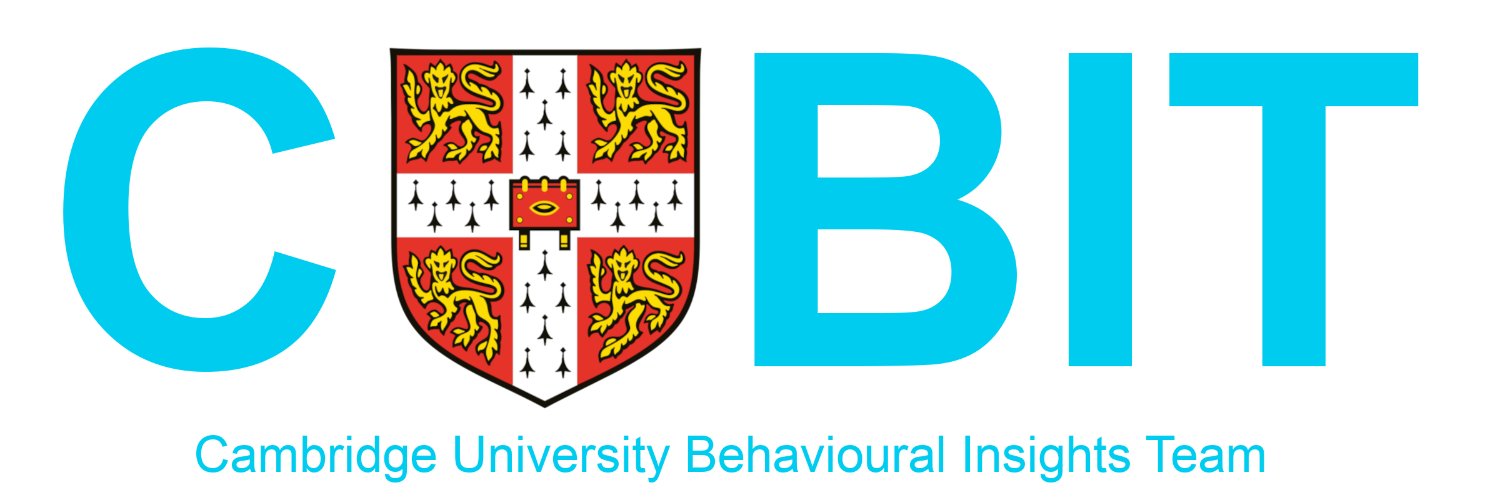 Cambridge University Behavioural Insights Team Profile Banner