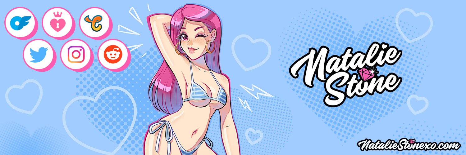Natalie Stone 🦋💙 $5 OF banner