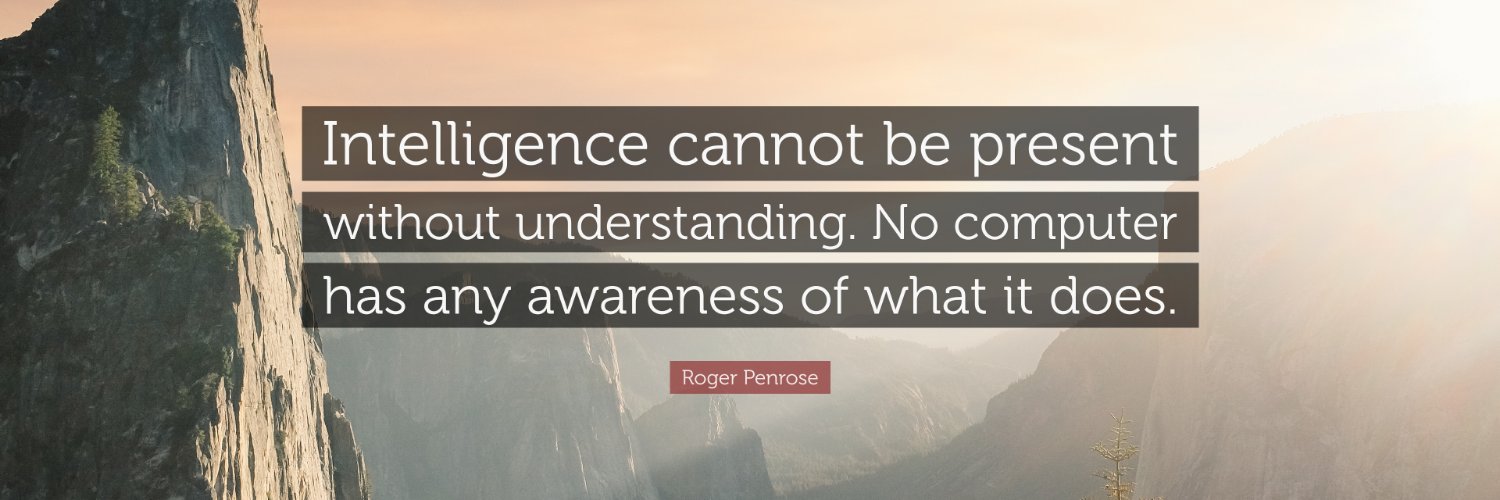 Sir Roger Penrose Profile Banner