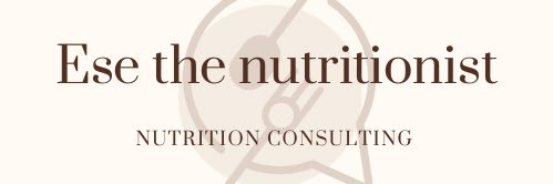 Ese thee nutritionist's banner