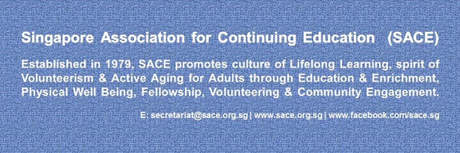 Singapore Association for Continuing Education (@SaceSingapore) / Posts / X