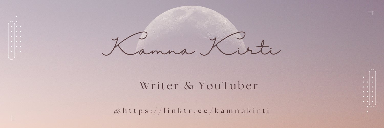 kamnakirti's profile banner image