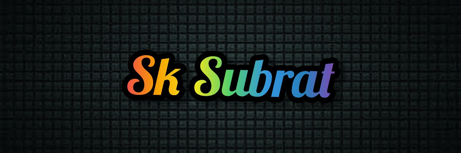 SKSubrat9's profile banner image