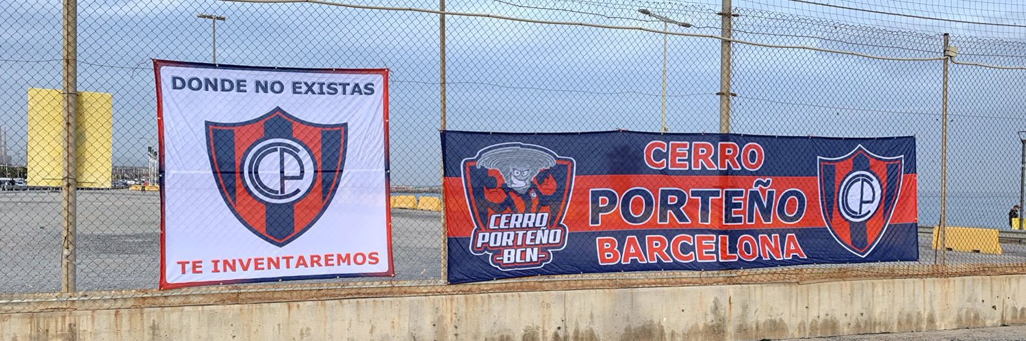 Filial Cerro Porteño Barcelona's banner