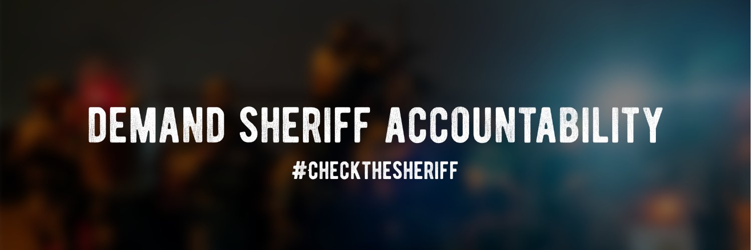 CheckTheSheriffLA's banner