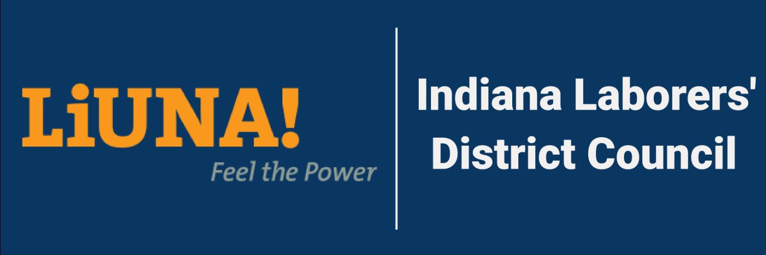Indiana Laborers' District Council's banner