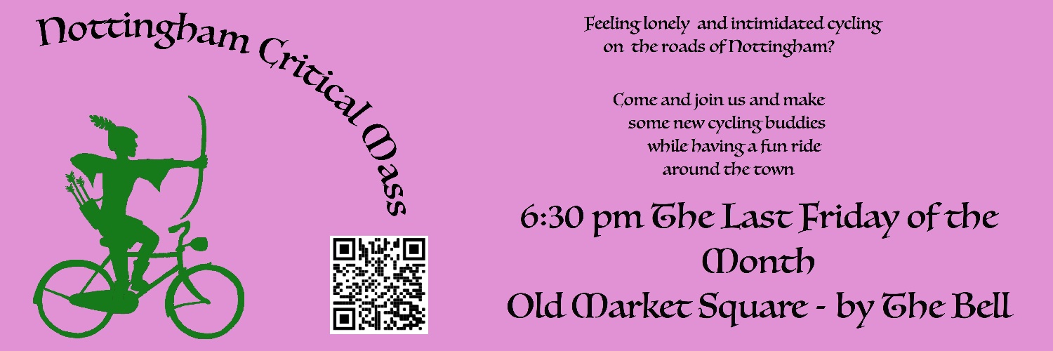 Nottingham Critical Mass banner