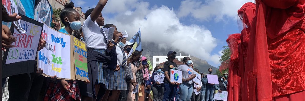 Extinction Rebellion Cape Town banner