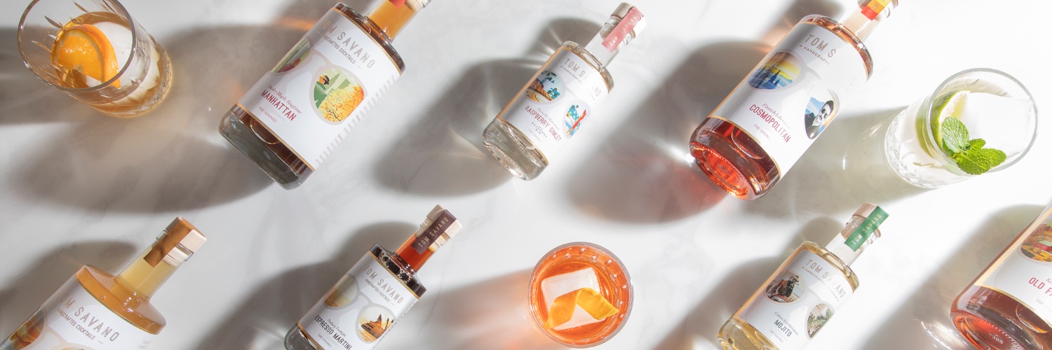 Tom Savano Cocktails banner