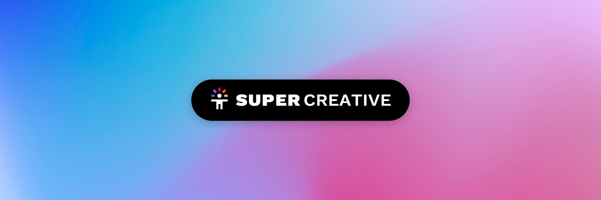 SUPERCREATIVE banner