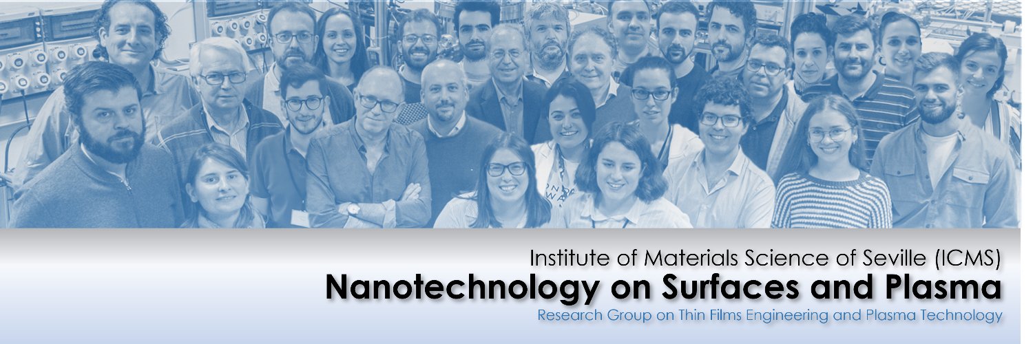 Nanotechnology on Surfaces and Plasma Group banner