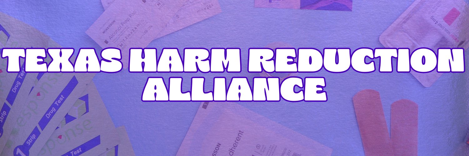 Texas Harm Reduction Alliance's banner