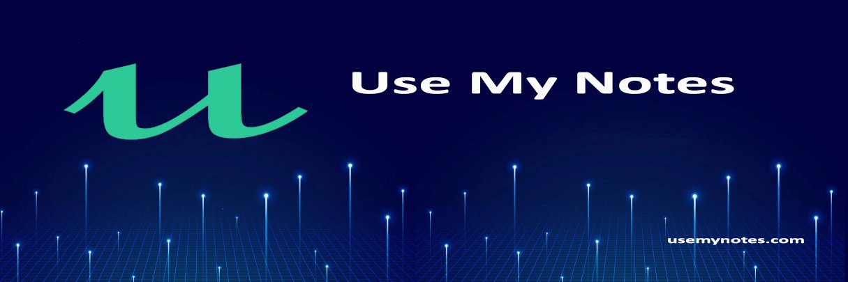 Use My Notes: Best Educational Platform banner