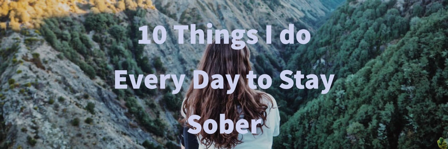 Susie - 514 days sober Profile Banner