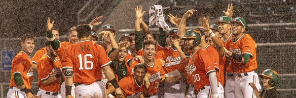 The Miami Hurricane Sports Profile Banner