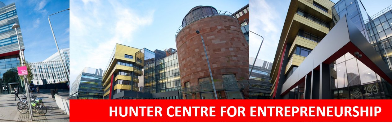 Hunter Centre for Entrepreneurship banner