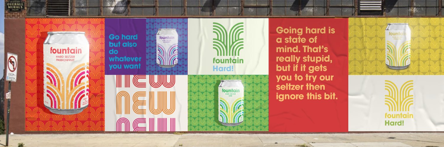 Fountain Hard Seltzer banner