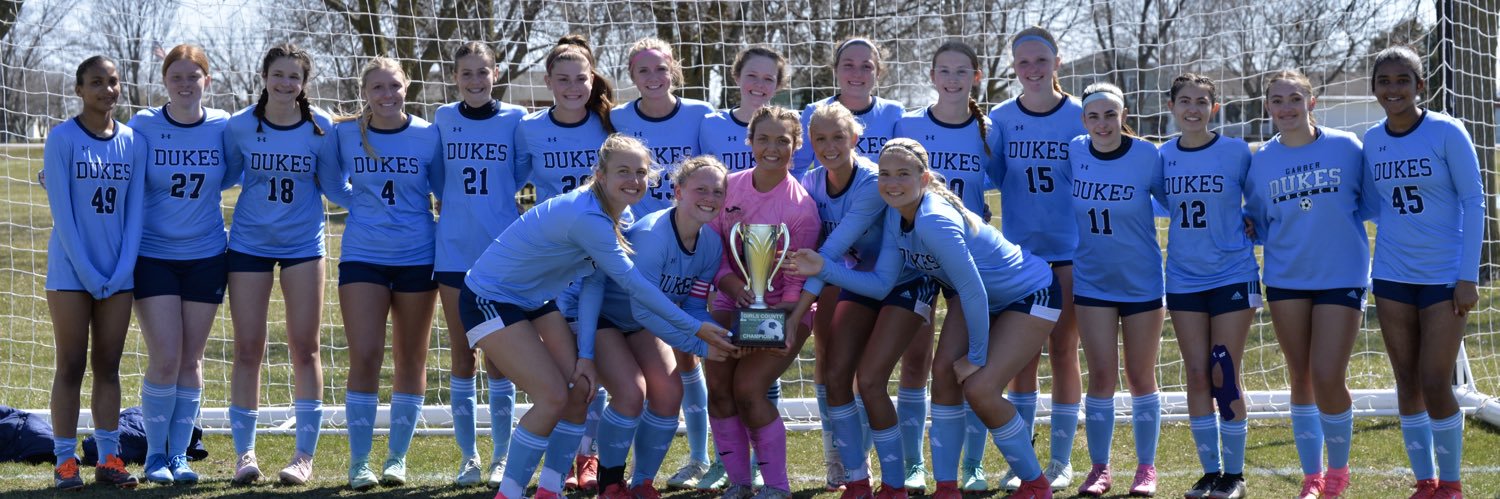 Garber Girls Soccer banner