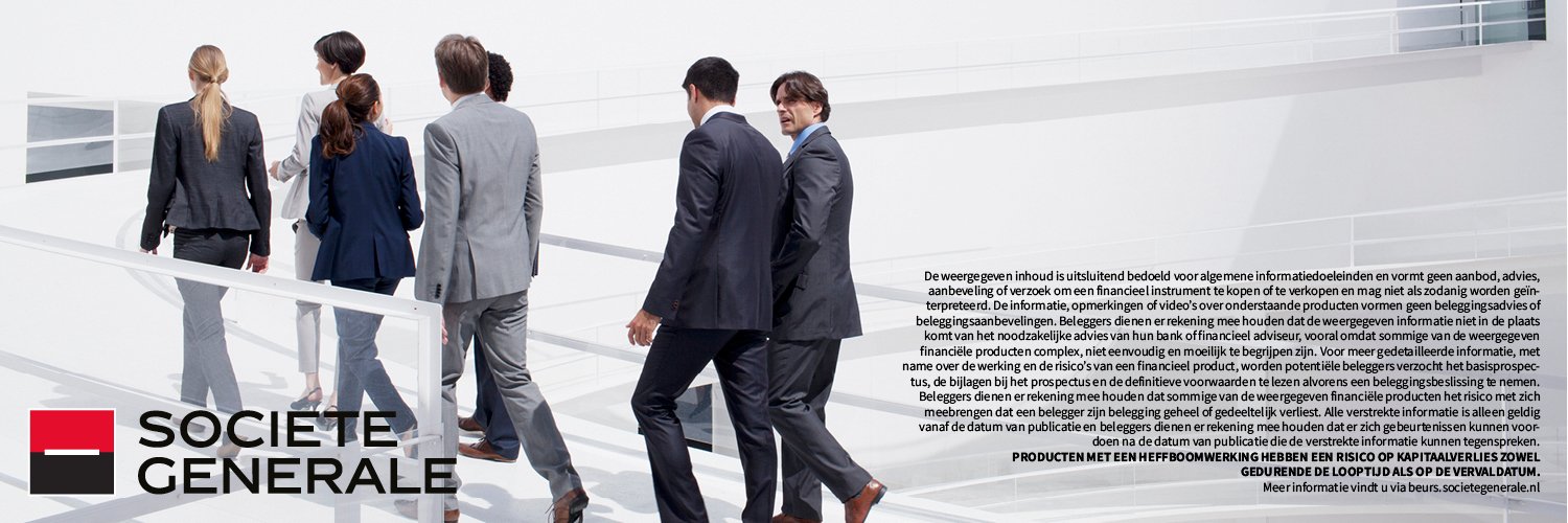 Beurs Société Générale banner
