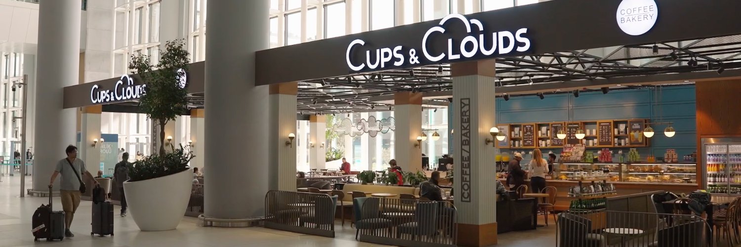 Cups & Clouds banner