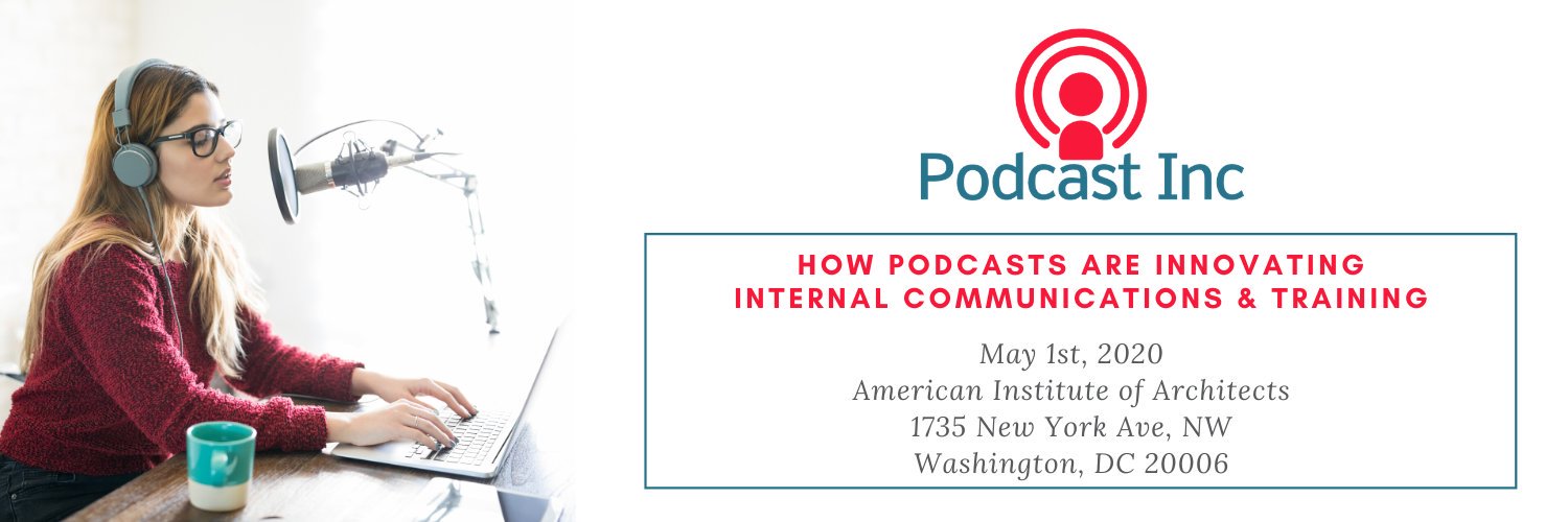 Podcast Inc banner