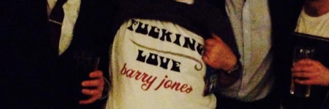 Barry Jones's banner