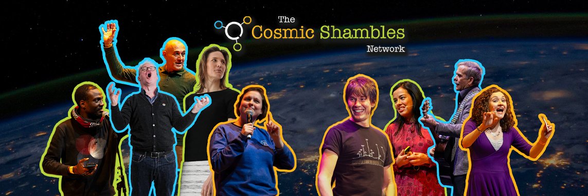The Cosmic Shambles Network banner