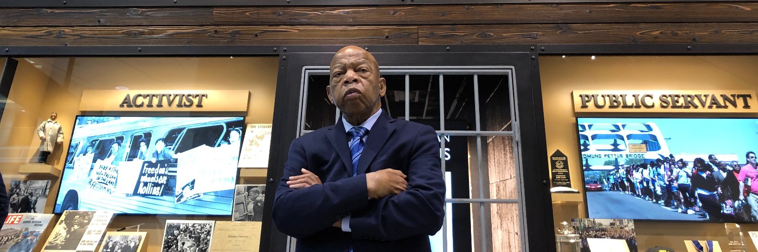 John Lewis: Good Trouble banner