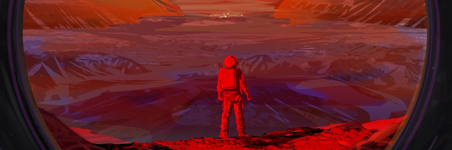 Cosmic dust banner