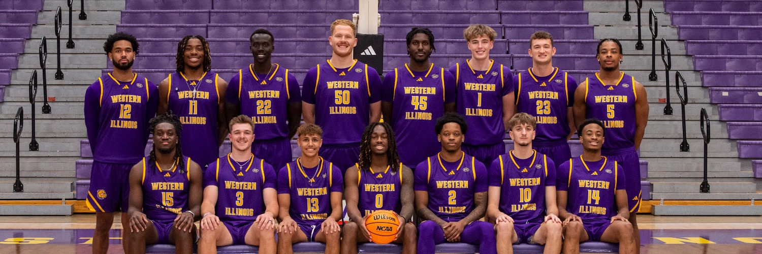 Western Illinois Men's Basketball banner