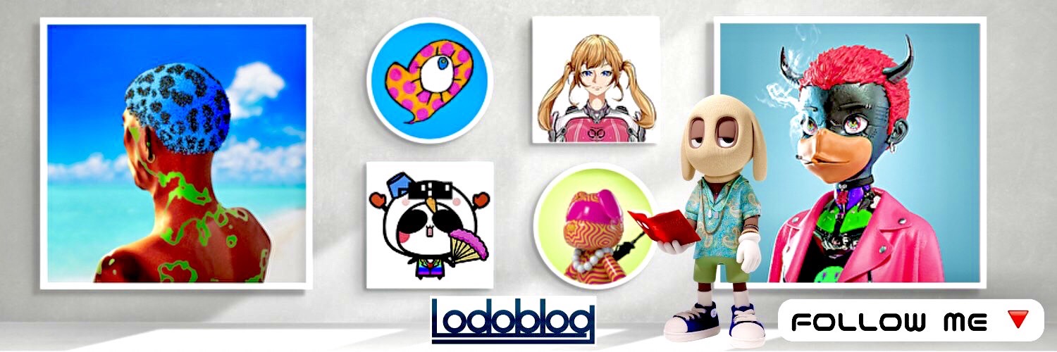 Lodo / こんにちはNFT banner