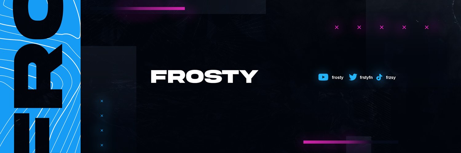 Frosty banner