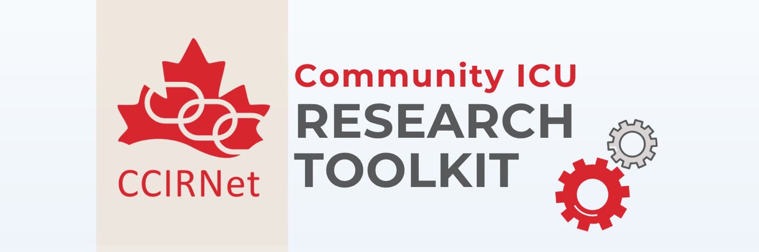 Canadian Community ICU Research Network banner