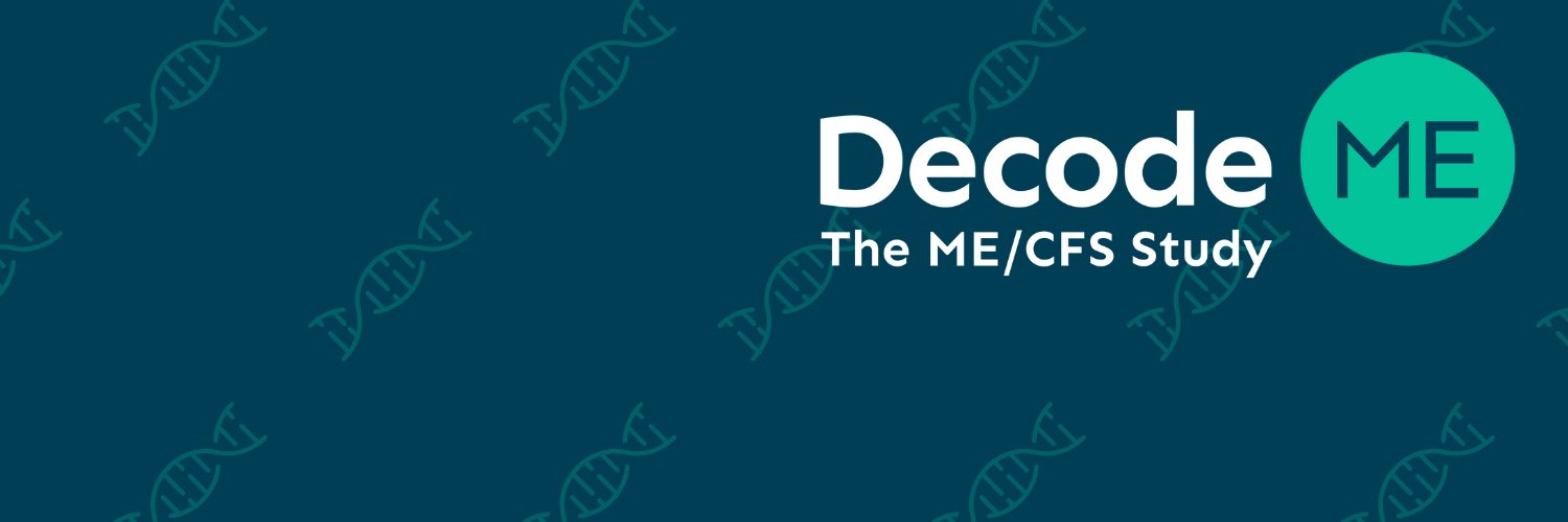 DecodeME the ME/CFS Study's banner