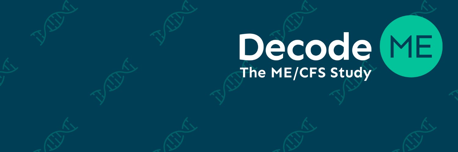 DecodeME the ME/CFS Study Profile Banner