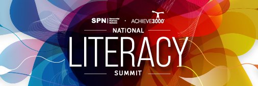 National Literacy Summit banner