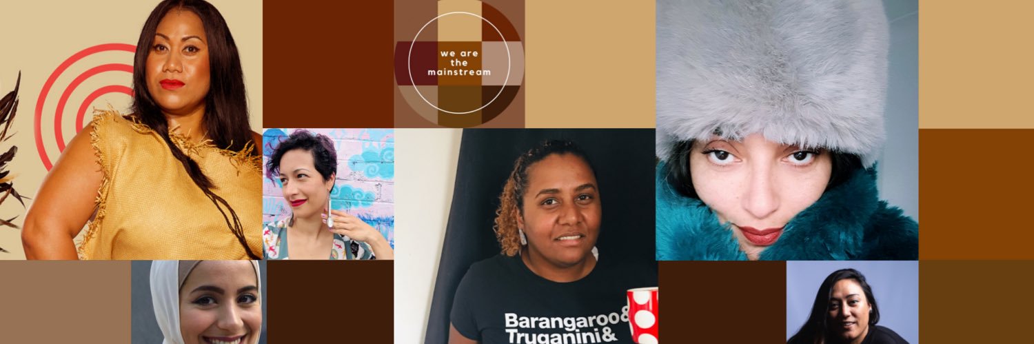 we are the mainstream banner