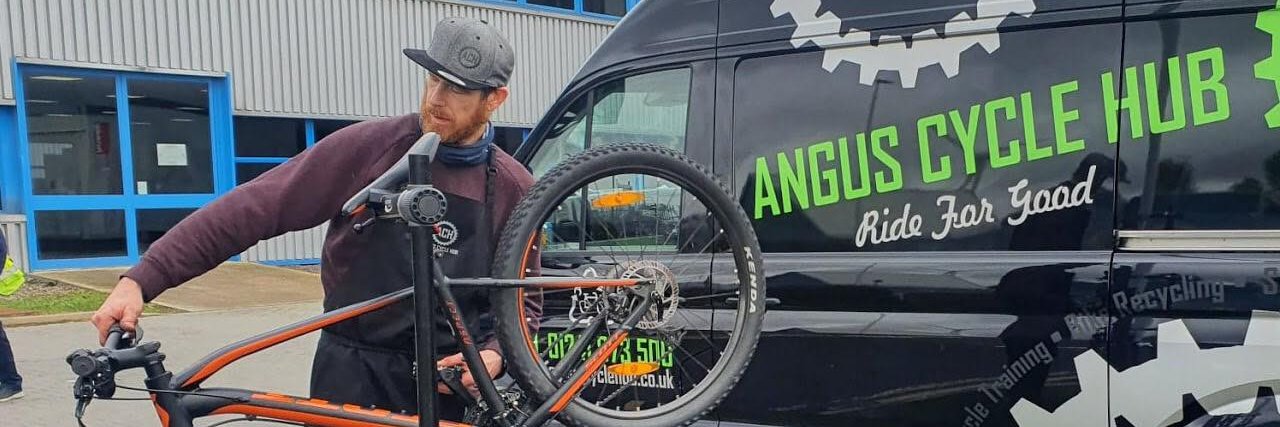 Angus Cycle Hub banner