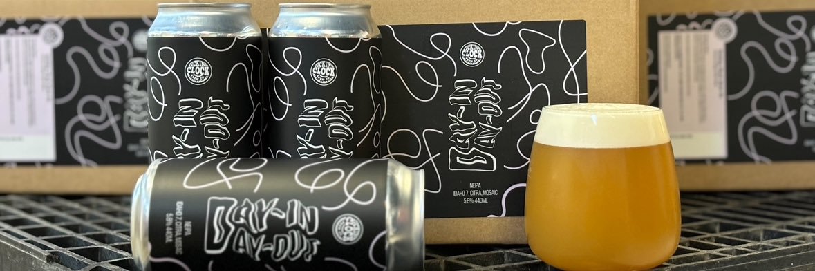 Ticking Clock Brewing banner