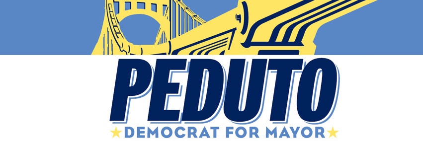 Peduto for Pittsburgh banner