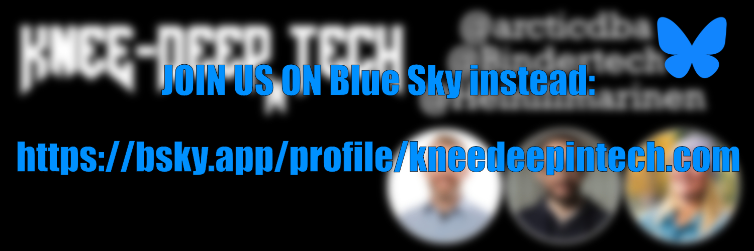 Knee-Deep in Tech Podcast banner